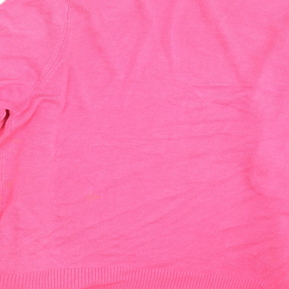 Atmosphere Womens Pink   Wrap Jumper Size 8