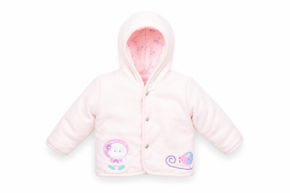 Marks & Spencer Girls Pink   Jacket Coat Size 0-3 Months