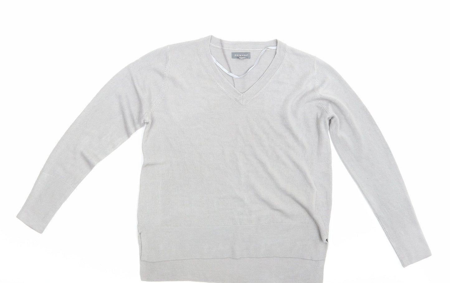 Primark Womens Grey   Pullover Sweatshirt Size 10