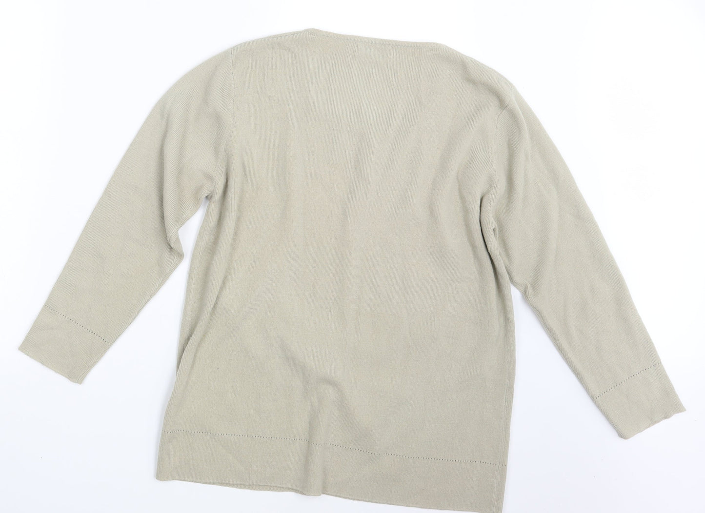 Berkertex Womens Beige   Pullover Sweatshirt Size 14