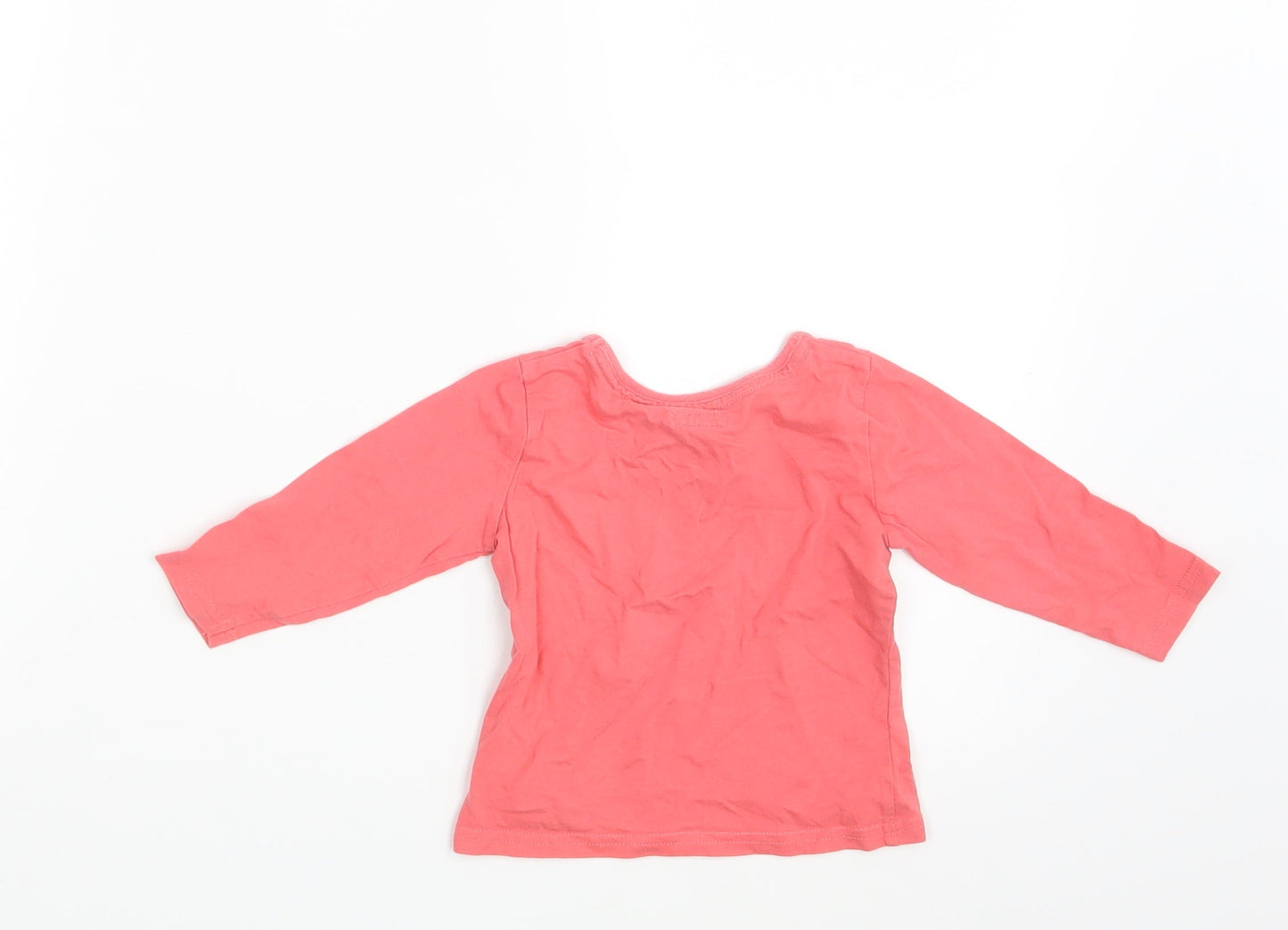 NEXT Girls Pink   Basic T-Shirt Size 6-9 Months
