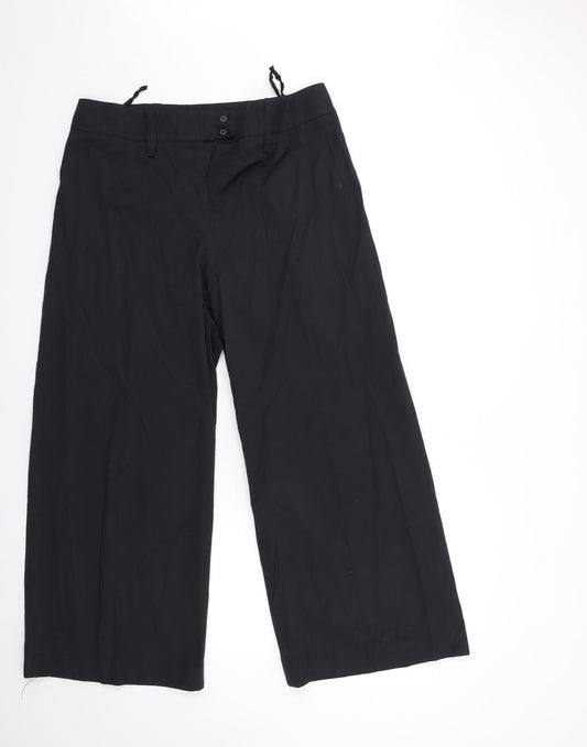 EVELIN BRANDT Womens Black   Trousers  Size 14 L27 in