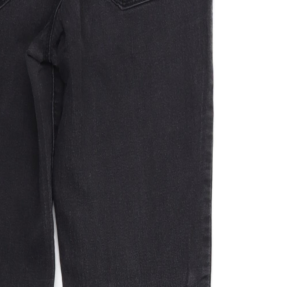 Denim & Co. Womens Grey  Denim Skinny Jeans Size 10 L29 in