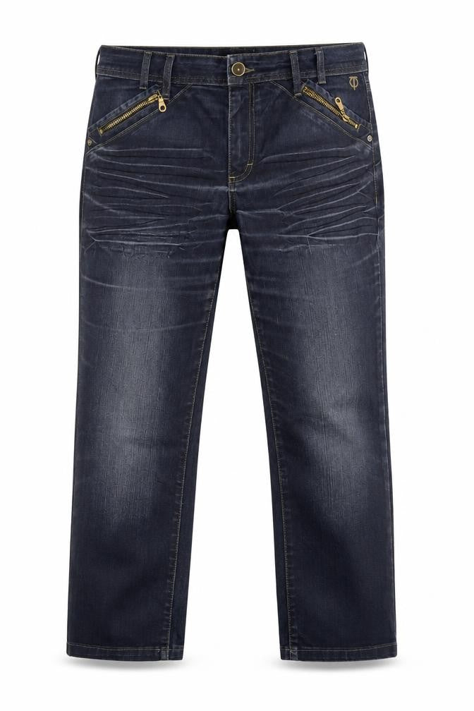 PULZ Mens Blue  Denim Straight Jeans Size 32 in L26 in