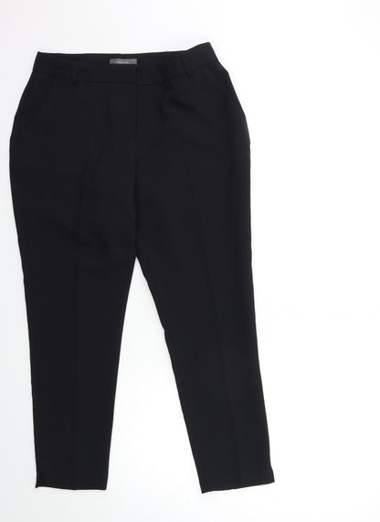 Additional front view of Atmosphere women’s black trousers, size UK 12, 25-inch leg