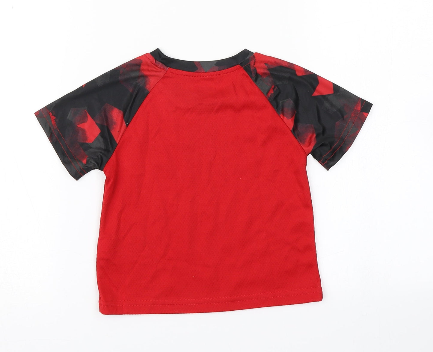 Athletic Works Boys Red   Basic T-Shirt Size 2 Years