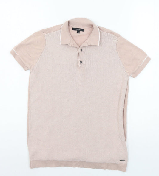 Autograph Boys Pink  Knit Basic T-Shirt Size 12-13 Years