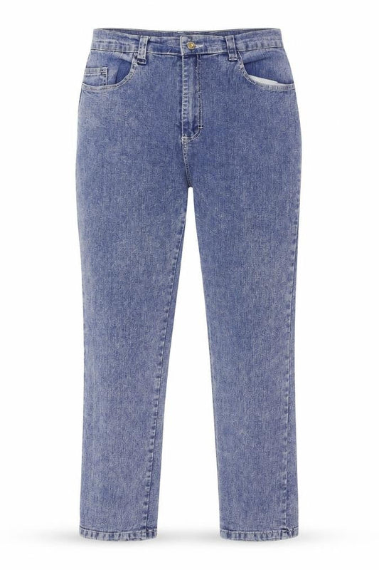 Britios Womens Blue  Denim Straight Jeans Size 36 in L29 in
