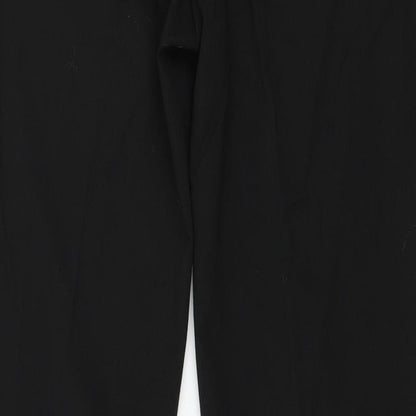 Warehouse Womens Black   Trousers  Size 12 L30 in