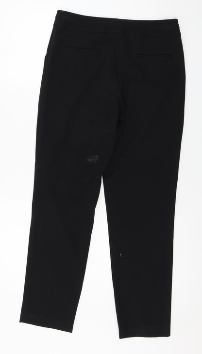 Next Womens Black   Trousers  Size 6 L27 in