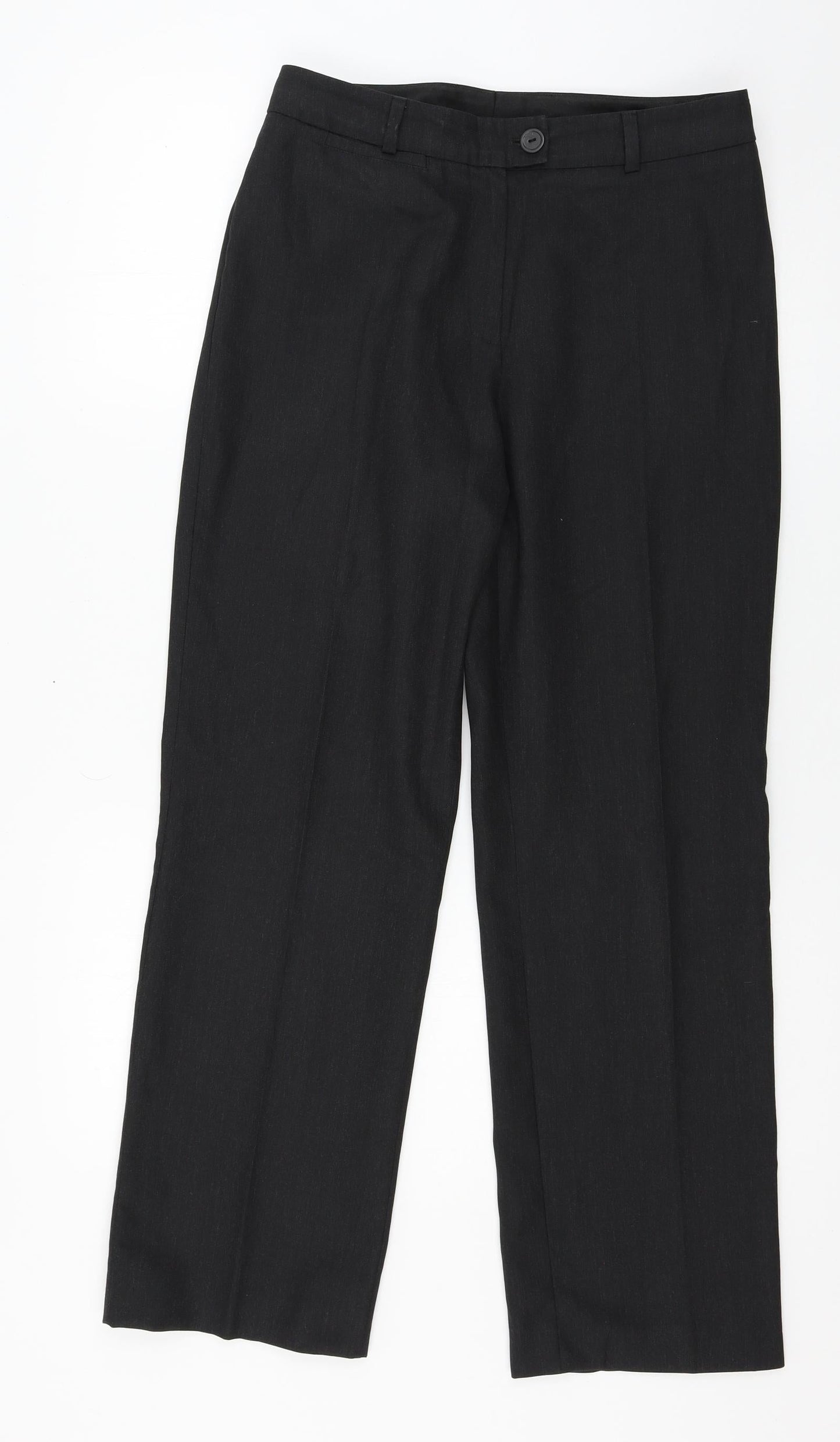Preworn Womens Grey   Trousers  Size 12 L28 in