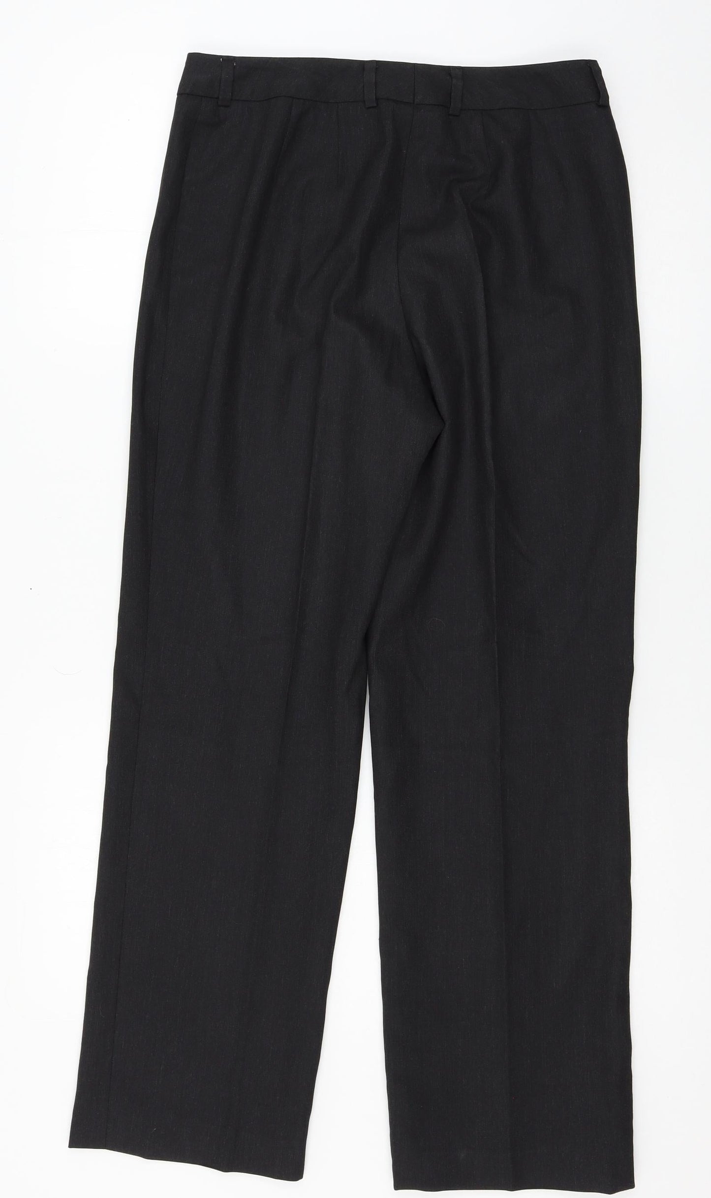 Preworn Womens Grey   Trousers  Size 12 L28 in