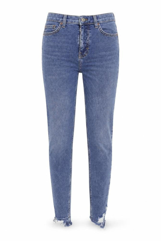 Topshop Womens Blue  Denim Skinny Jeans Size 26 in L30 in