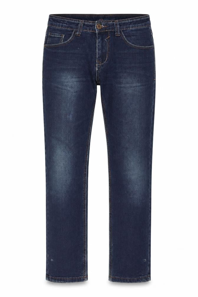 Komino Mens Blue  Denim Straight Jeans Size 28 in L31 in