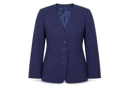 Bianca Womens Blue   Jacket Blazer Size 12