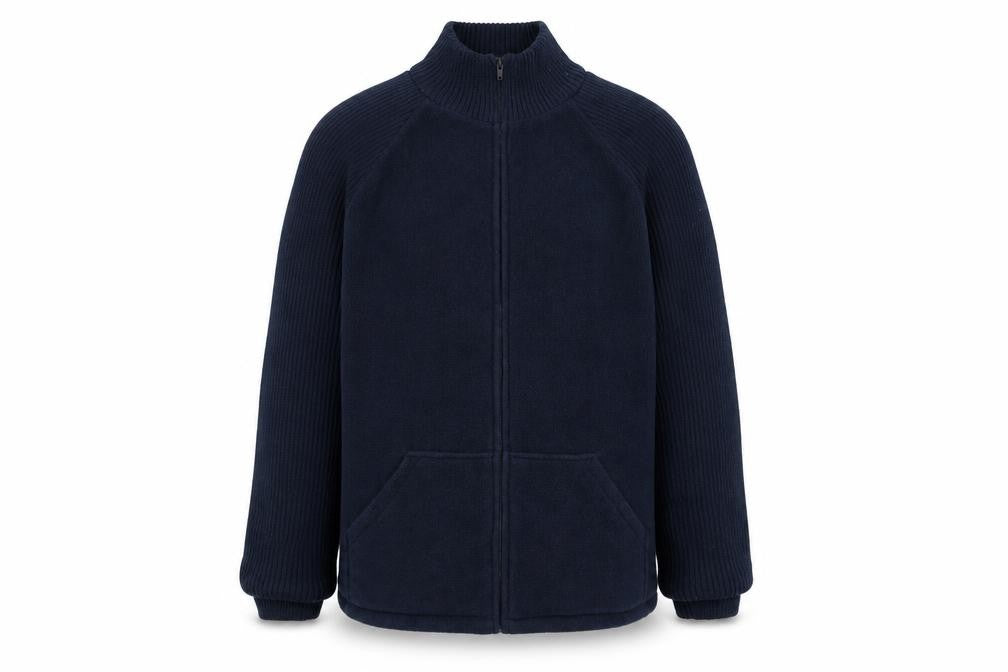 Tom Hagan Mens Blue   Full Zip Jumper Size XL