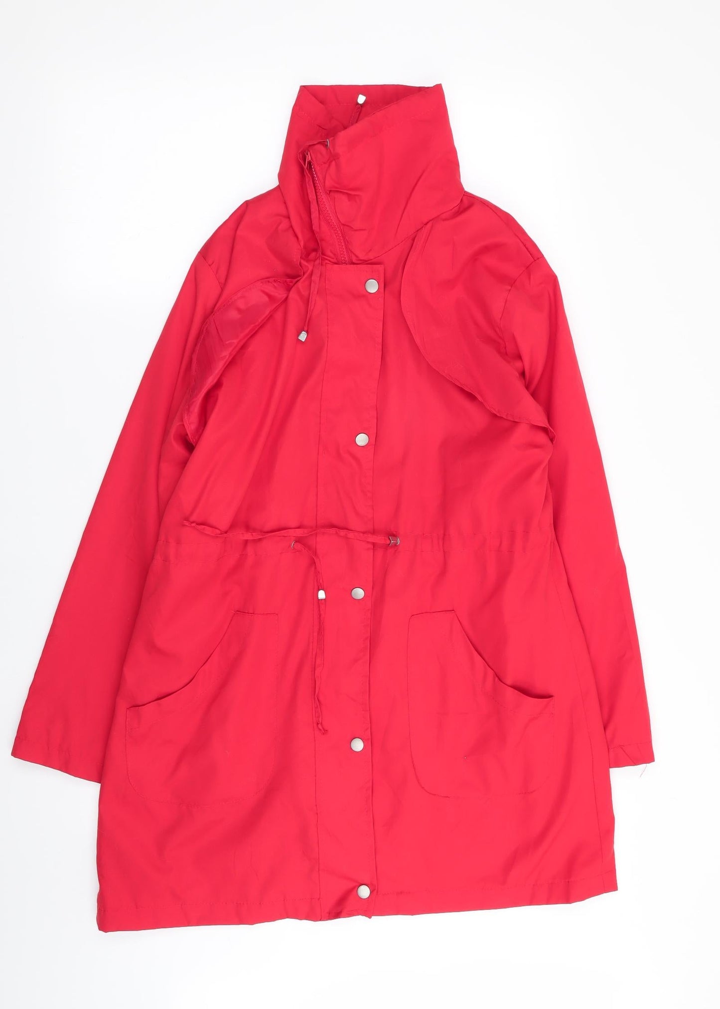movitex Womens Red   Overcoat Coat Size 10
