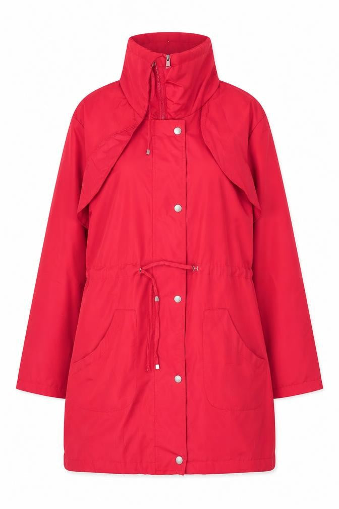 movitex Womens Red   Overcoat Coat Size 10