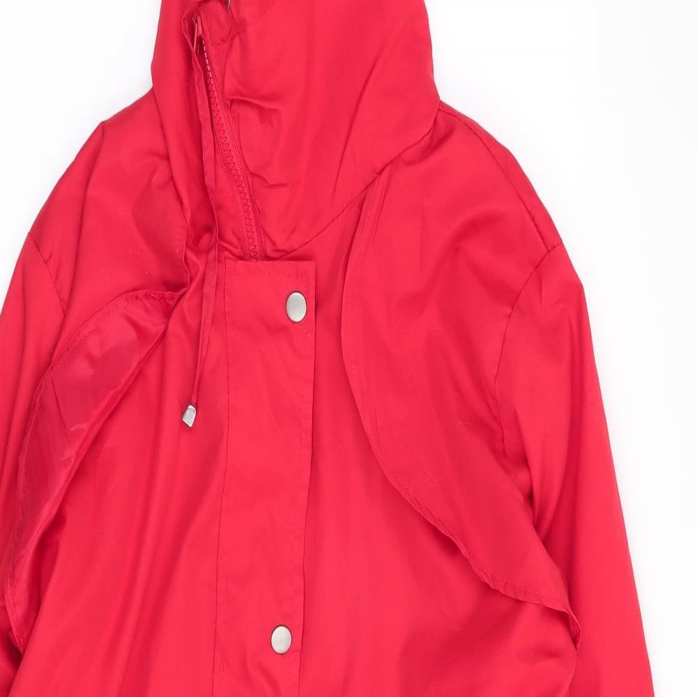 movitex Womens Red   Overcoat Coat Size 10