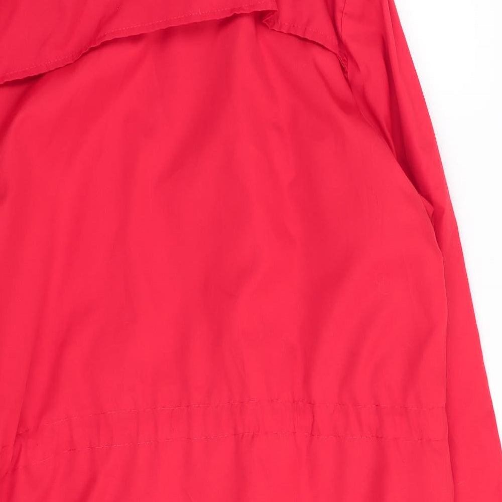 movitex Womens Red   Overcoat Coat Size 10