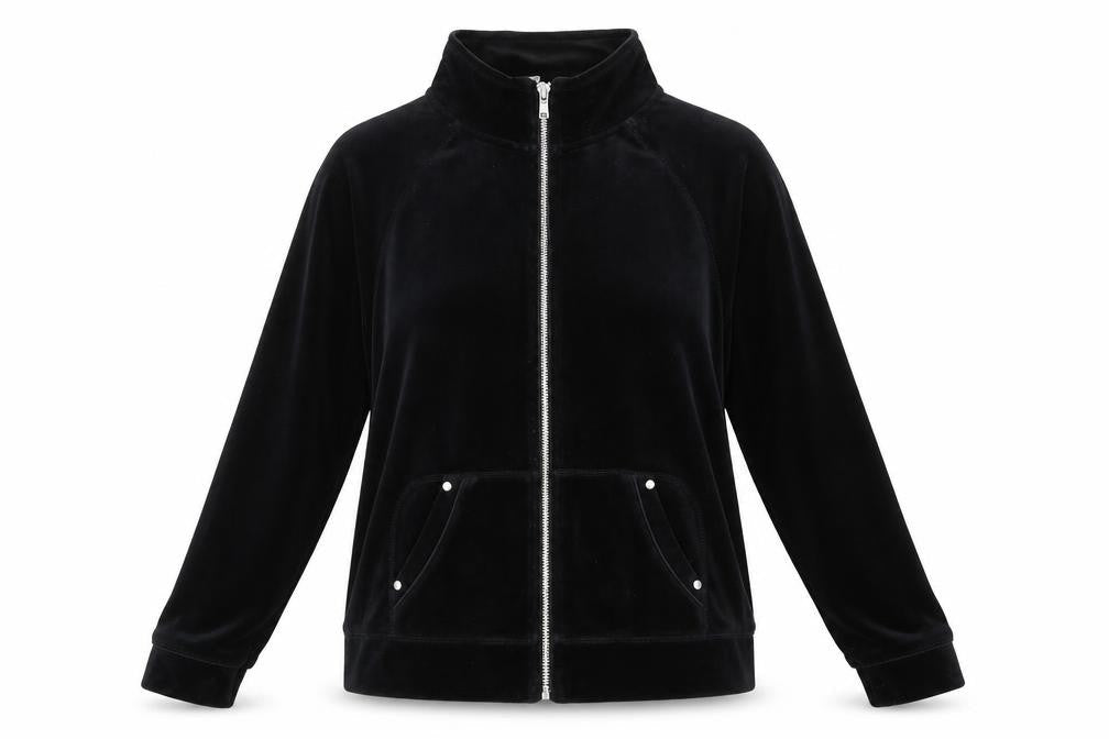 Debenhams Womens Black   Full Zip Jumper Size 12