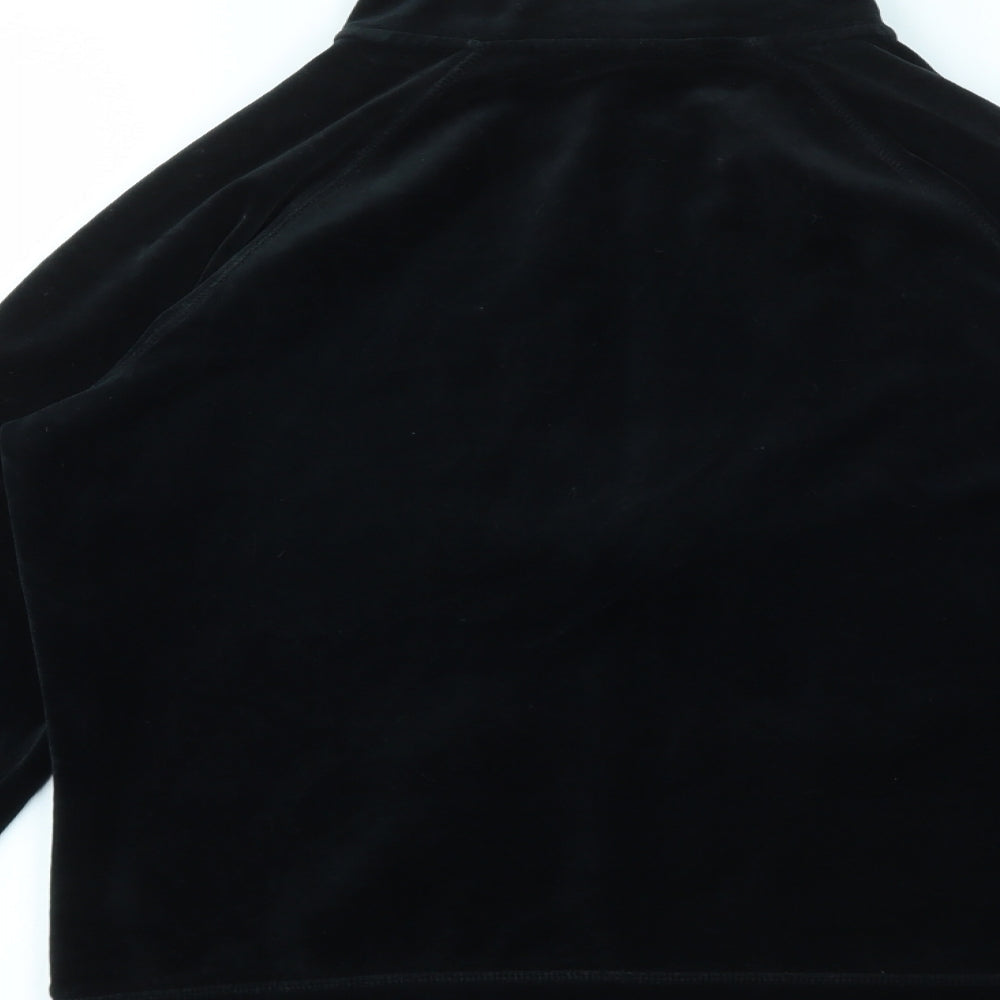 Debenhams Womens Black   Full Zip Jumper Size 12