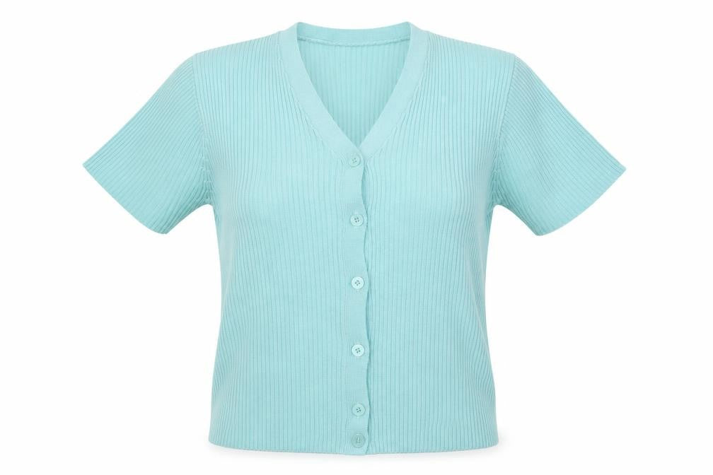 ALEXARA Womens Blue   Cardigan Jumper Size S