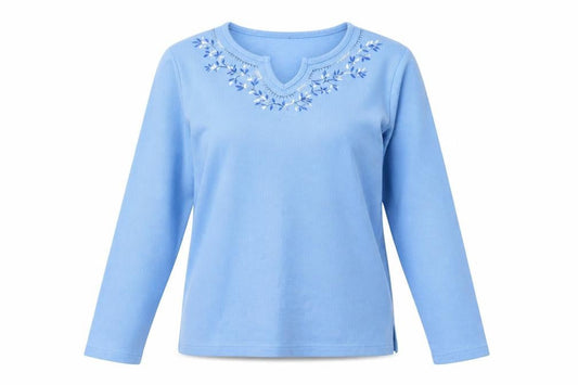Bonmarché Womens Blue Pullover Jumper Size S