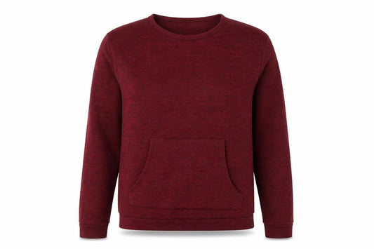 Boohoo Womens Red   Pullover Jumper Size L