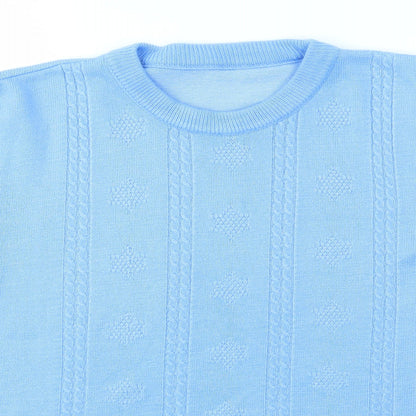 Preworn Womens Blue   Basic T-Shirt Size S