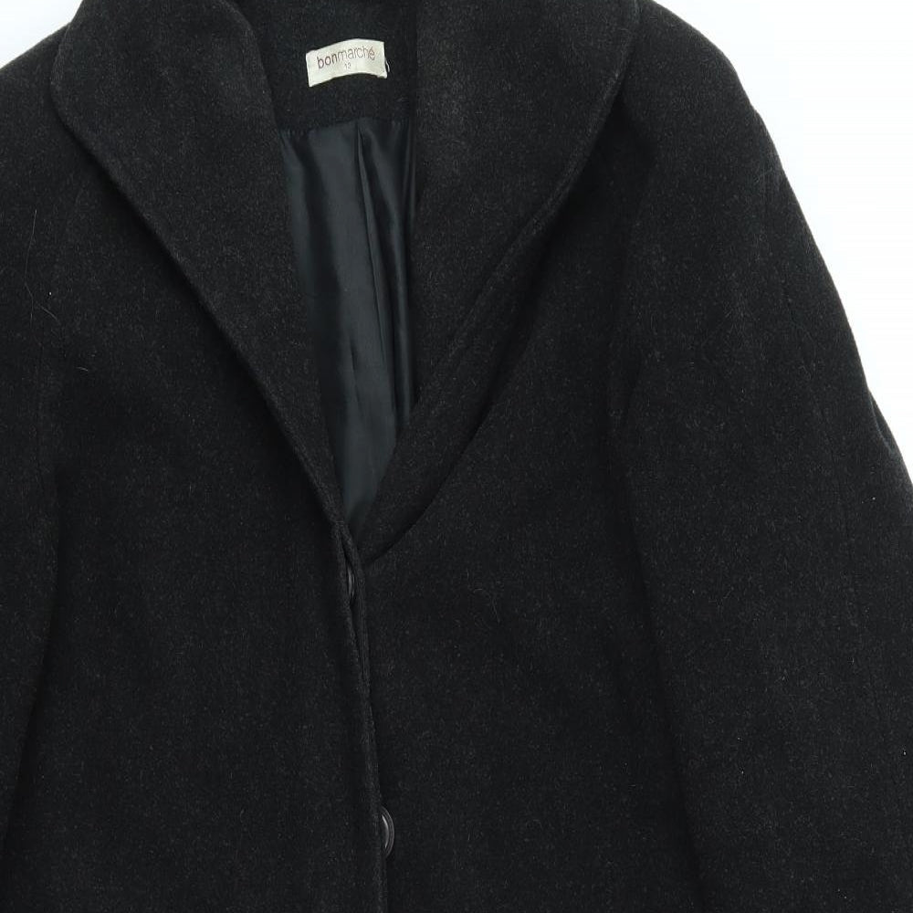 Bonmarché Womens Grey   Jacket Coat Size 12