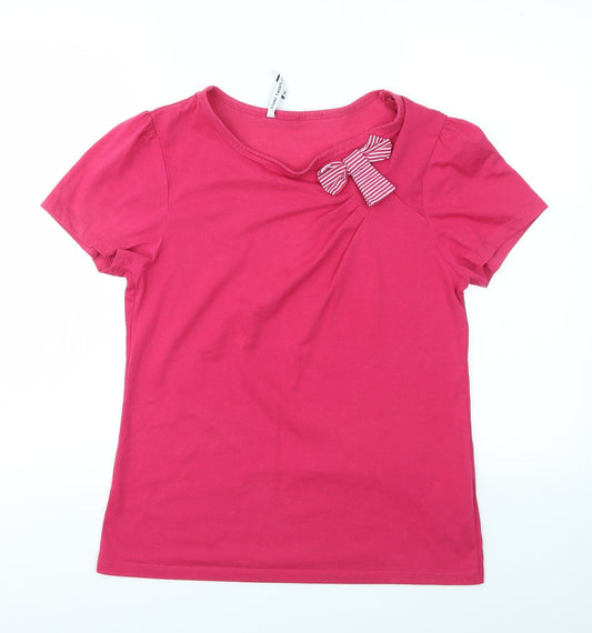 STORE TWEMTY ONE  Womens Pink   Basic T-Shirt Size 14
