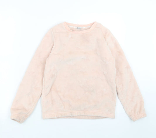 Primark Girls Pink Geometric  Top Pyjama Top Size 11-12 Years  - Star Pattern