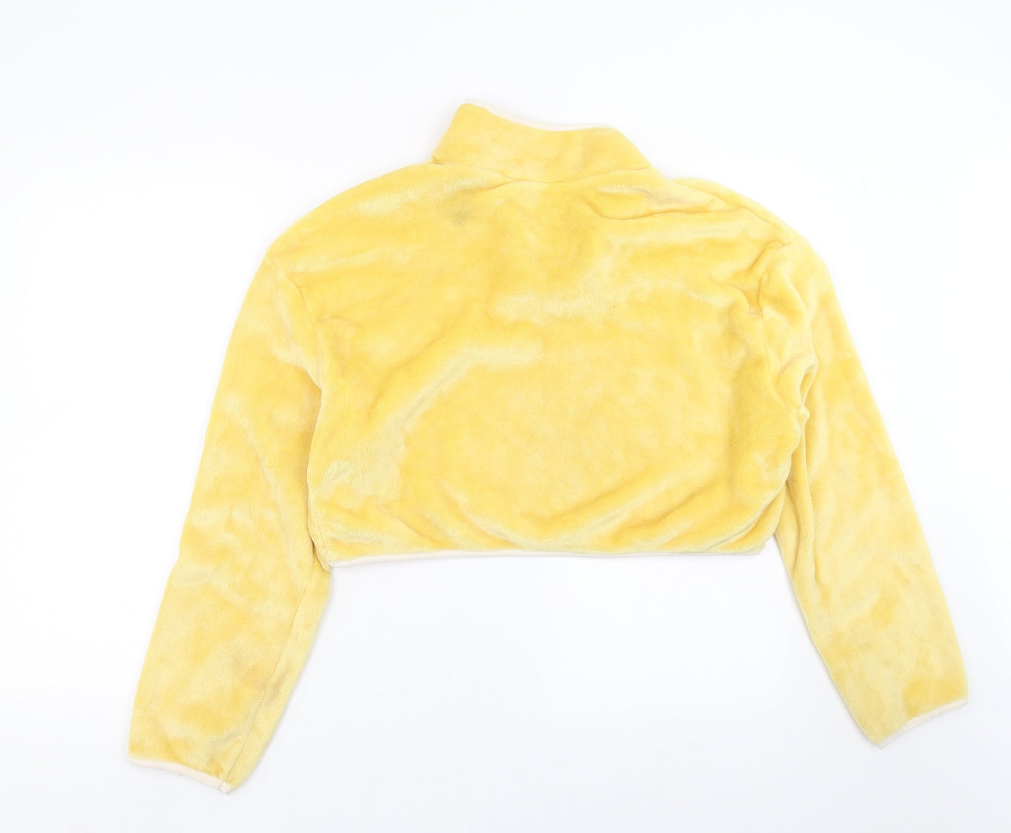 fanjoy.co Womens Yellow   Pullover Jumper Size XL  - Cropped
