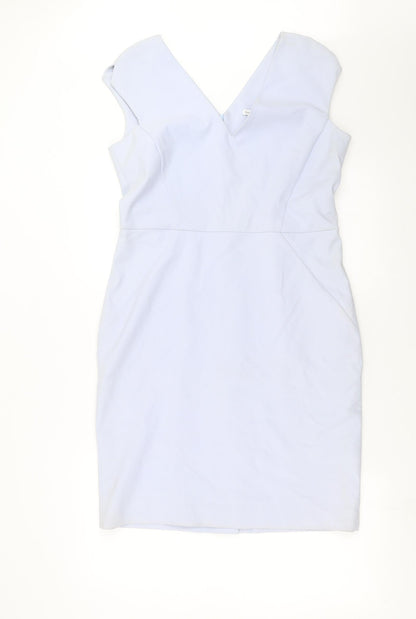 Preloved Pedro Del Hierro Womens Blue   Shift  Size 12 - Front