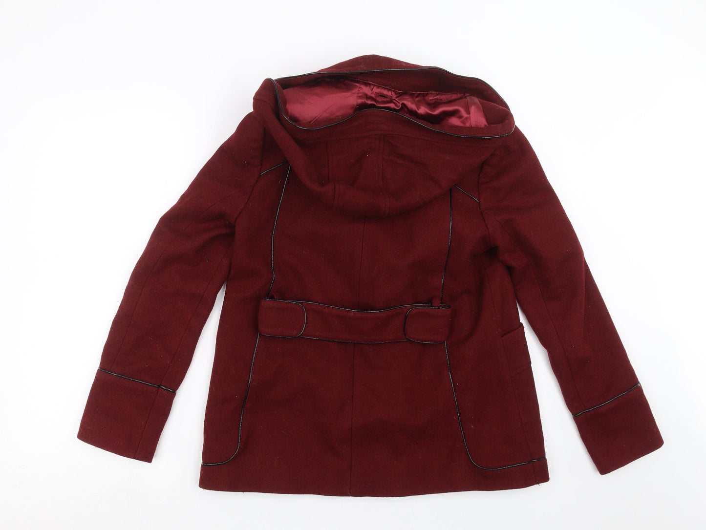 Topshop Womens Red   Jacket Coat Size 8