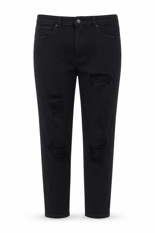 Topshop Womens Black  Denim Skinny Jeans Size 30 in L27 in