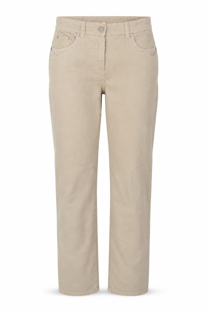 Preworn Womens Beige   Trousers  Size 8 L33 in
