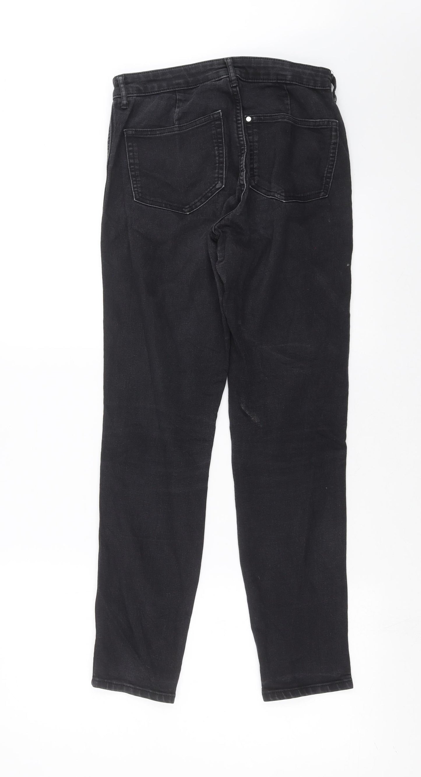 H&M Womens Grey  Denim Skinny Jeans Size 6 L29 in