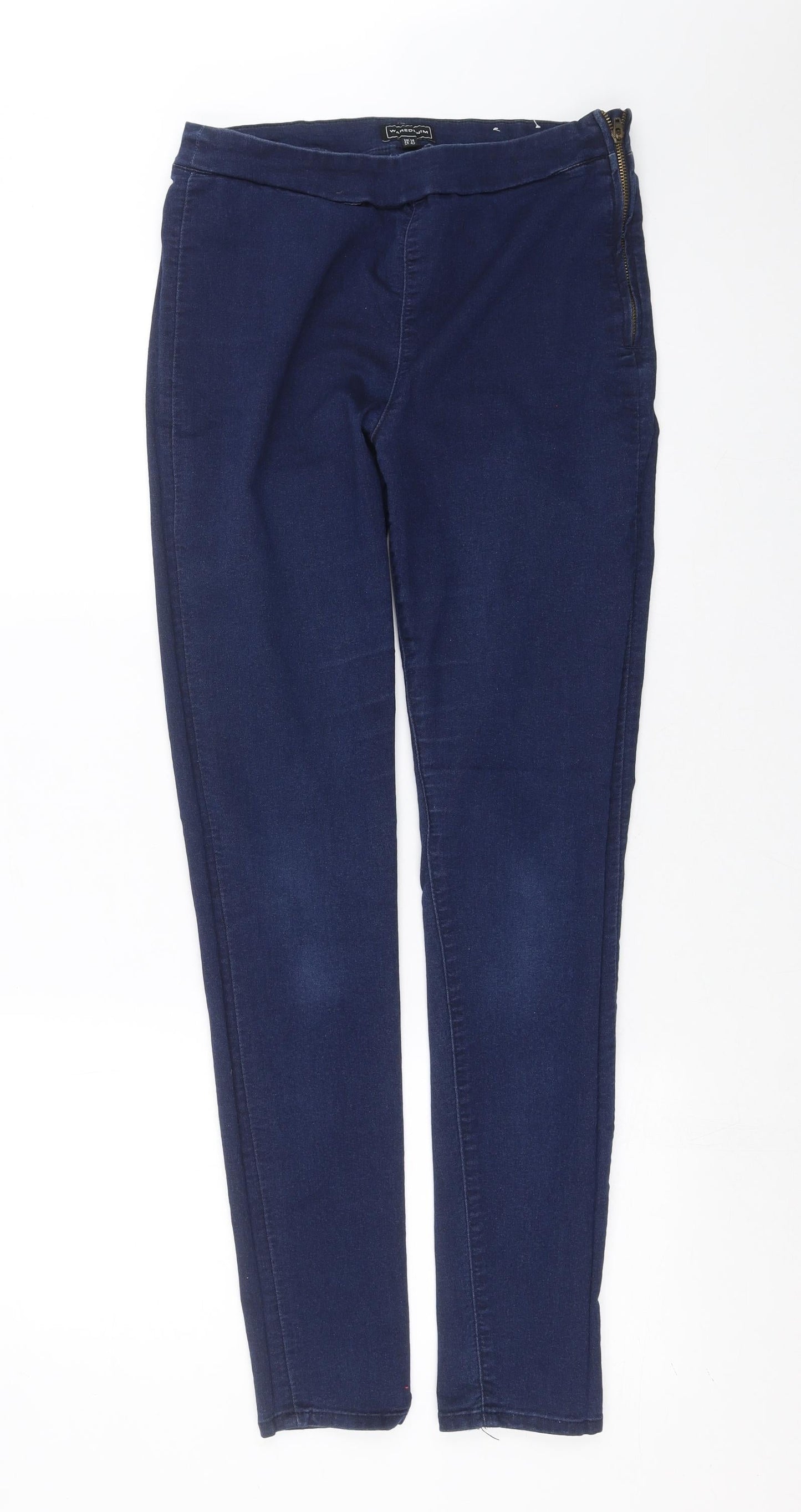 Waredenim Womens Blue  Denim Jegging Jeans Size 14 L30 in