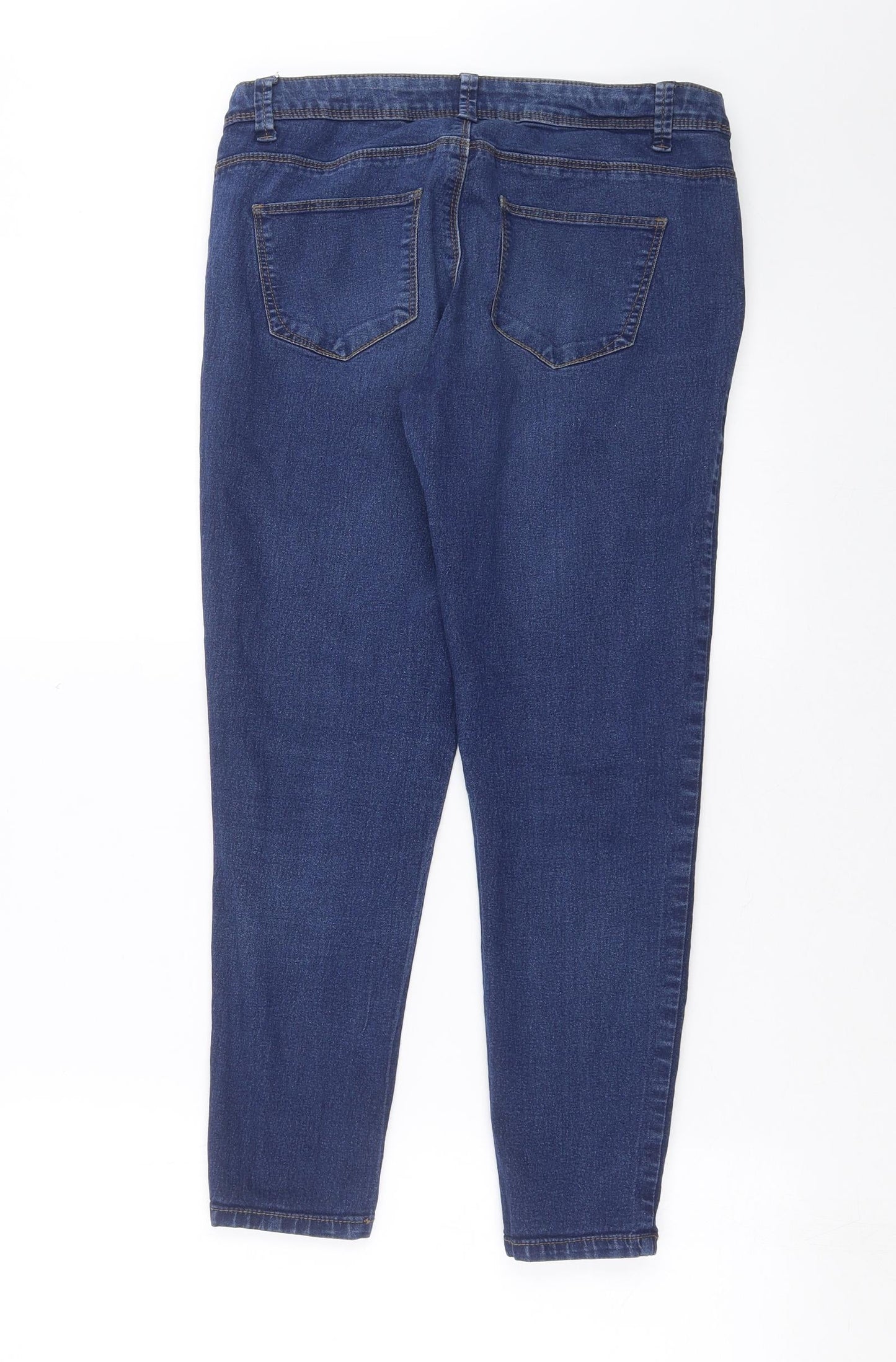 Primark Womens Blue  Denim Skinny Jeans Size 30 in L24 in