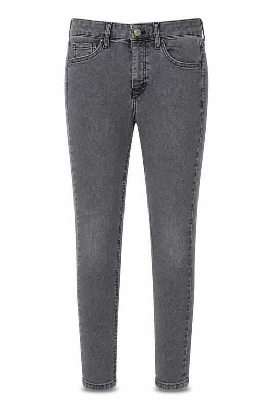 Topshop Womens Grey  Denim Skinny Jeans Size 26 in L25 in