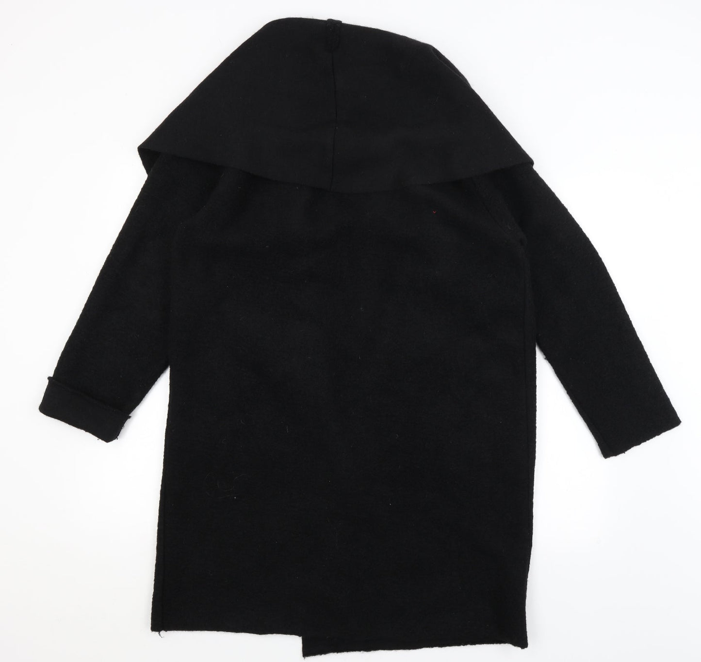 Preworn Womens Black   Overcoat Coat Size M