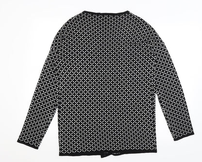 ESMARA Womens Black   Cardigan Jumper Size S