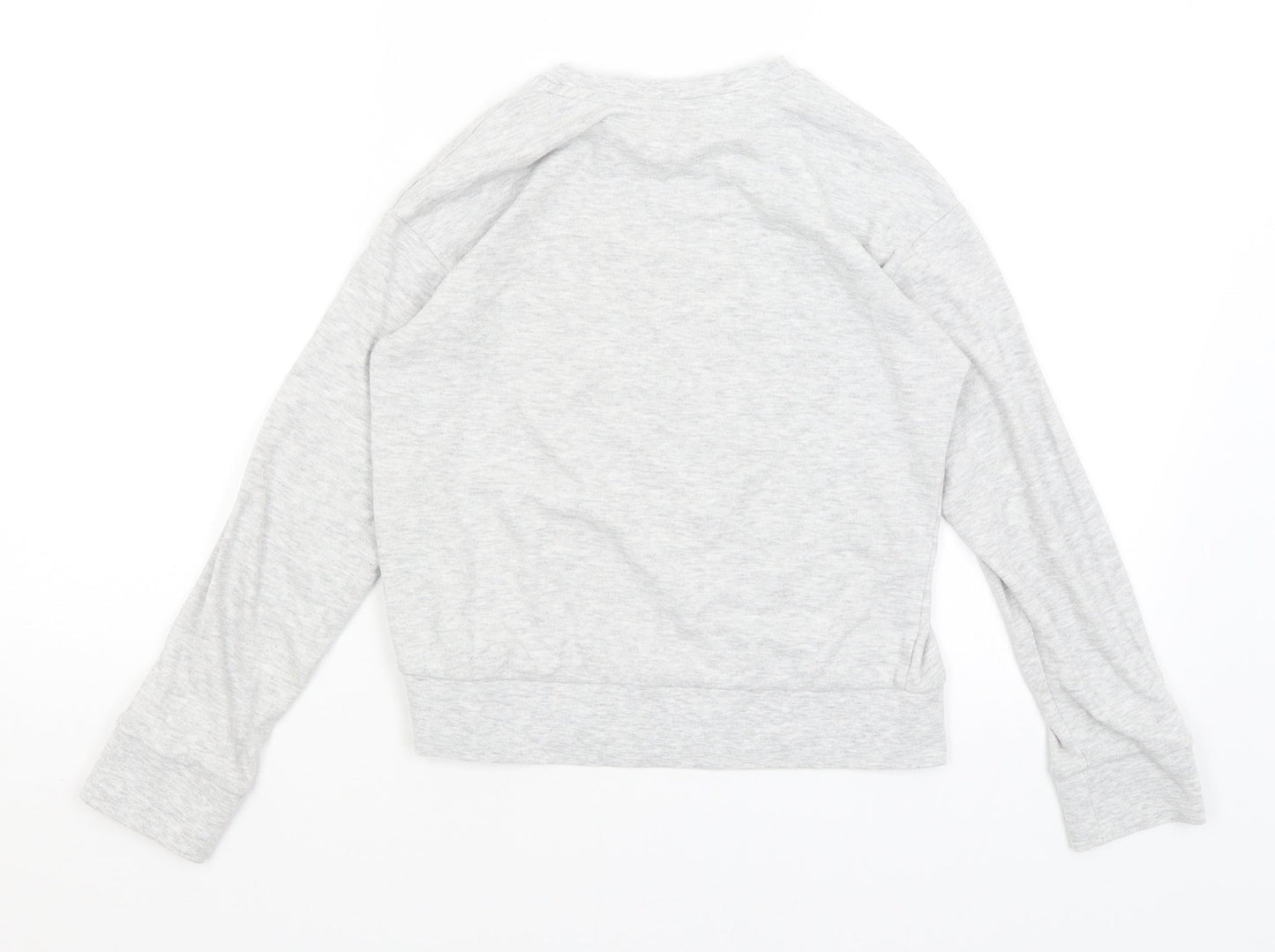 Preworn Girls Grey   Pullover Jumper Size 9-10 Years  - This Girl