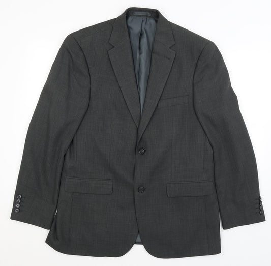 Greenwoods Mens Grey   Jacket Blazer Size L