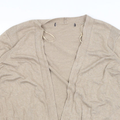 Marks & Spencer Womens Brown   Cardigan Jumper Size M