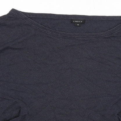 Lindex Mens Blue   Pullover Jumper Size M