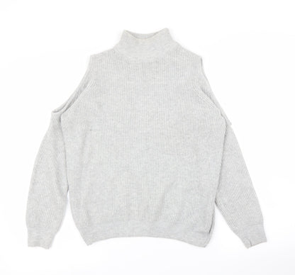 Primark Womens Grey   Pullover Jumper Size S