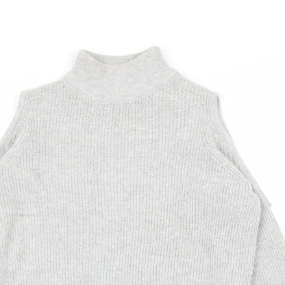 Primark Womens Grey   Pullover Jumper Size S